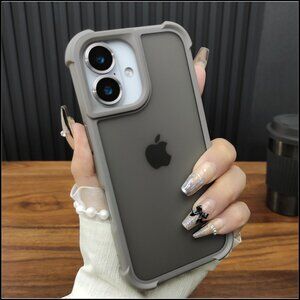 Light Gray Shockproof Frosted Case